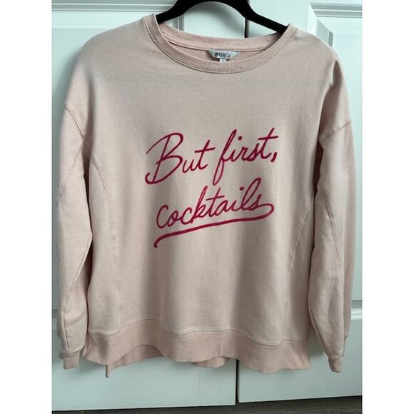 WildFox - But First Cocktails Sweatshirt Size: Small - Picture 2 of 6
